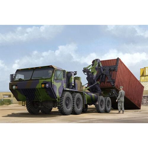 Maquette Camion Militaire : Unit? De Manutention De Conteneurs Hemtt M1120-Trumpeter