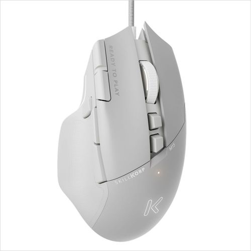 Souris Gamer Filaire SKILLKORP M15 BLANCHE V2