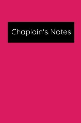 Chaplain's Notes 6x9 50 Lined Pages Pink: A Handy Way To Keep Track Of My Daily Visits