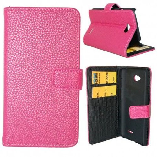Etui Housse Coque Portefeuille Samsung Galaxy S5 Mini - Rose