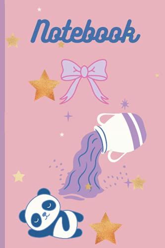Notebook: Notebook: Kawaii Panda Notebook Journal Diary | Kawaii Aesthetic Vaporwave | Japan Japanese South Korea Korean | 6x9 "| 120 Lined Page
