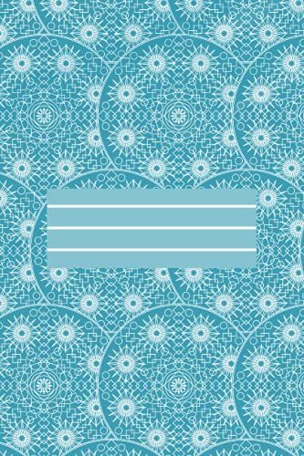 Notebook (Blue Mandalas): Suitable For Everyone (6*9 Size With 200 Pages/100 Sheets Unruled)