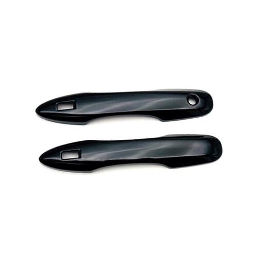 Voiture Noir Brillant Poignée De Porte Couverture Garniture Décorateur Autocollant Accessoires Extérieurs Pour C28 2022 2023