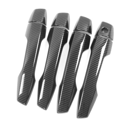 Voiture En Fibre De Carbone Abs Poignée De Porte Couvercle Trim Fit Pour Xpander 2022 2023