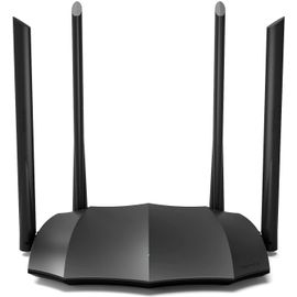 Routeur WiFi dual band AC1200 V3.0- Tenda AC8, 4x6 dBi Antennes, Ports Gigabit, contrôl parental, idéal pour jeux, streaming