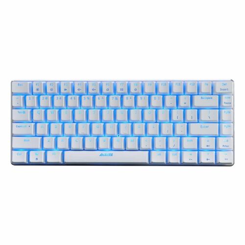 Clavier filaire professionnel AK33, USB, 82 touches, Ultra fin, rétro éclairage, pour ordinateur PC Gamer