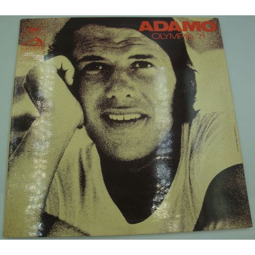Adamo Olympia 71 Lp Emi - Salut Vieux/Mon Cinéma