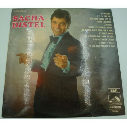 Sacha Distel La Pétanque/L'amour, C'est Comme Les Melons Lp 1969 Emi