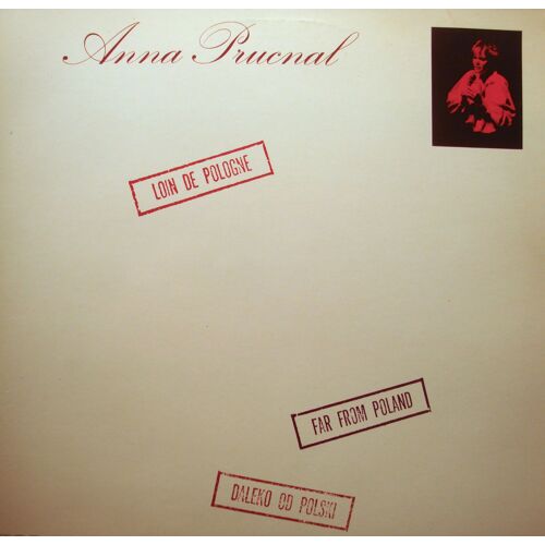Anna Prucnal Loin De Pologne - Daleko Od Polski Lp 1983 Rca