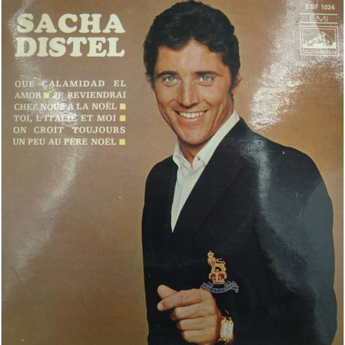 Sacha Distel Que Calamidad El Amor/Toi, L'italie Et Moi Ep 1968 Emi
