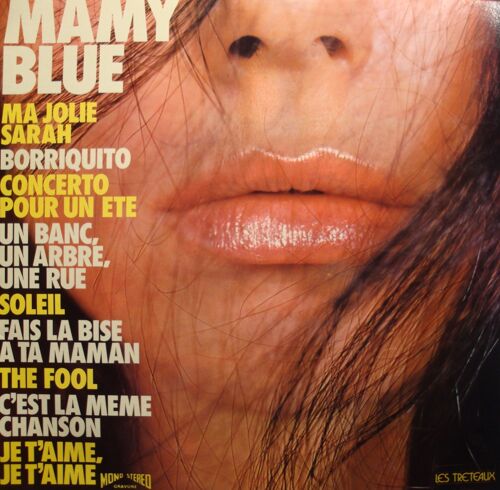 The Music Sweepers Mamy Blue Lp Treteaux - Ma Jolie Sarah/The Fool Vg++