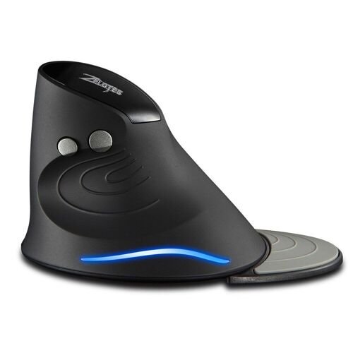 Souris de jeu ergonomique sans fil S 2.4G, verticale, optique, LED, 2400 DPI, pour ordinateur PC, bureau et maison