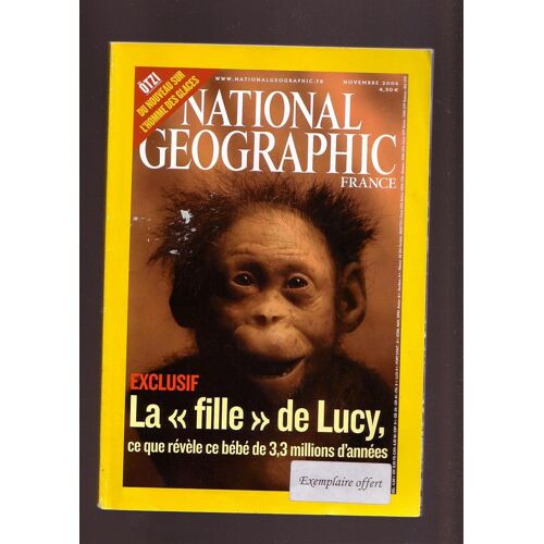 National Géographique France Novembre 2006 N° 86