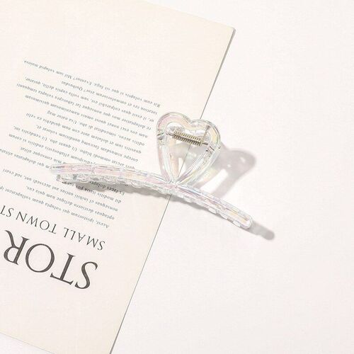 Pinces À Cheveux Élégantes En Plastique Transparent, Pince À Cheveux De Rêve, Pince À Cheveux Simple Colorée, Épingles À Cheveux, Accessoires De Mode 