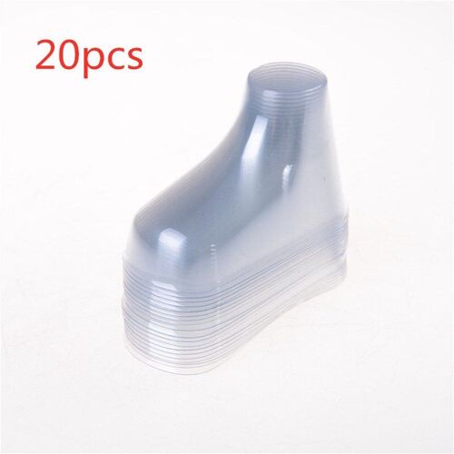 Moules À Chaussettes En Plastique Transparent, Lot De 20 Pièces, Modèle De Pied En Plastique, Moule À Extrusion, Affichage Cadeau, Emballage De Chaussures 9cm, Chaussons Pour Bébé