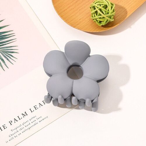 Pinces À Cheveux Coréennes Pour Femmes, Couleur Bonbon, Crabe, Épingles À Cheveux Solides, Accessoires En Forme De Fleur, Couvre Chef 
