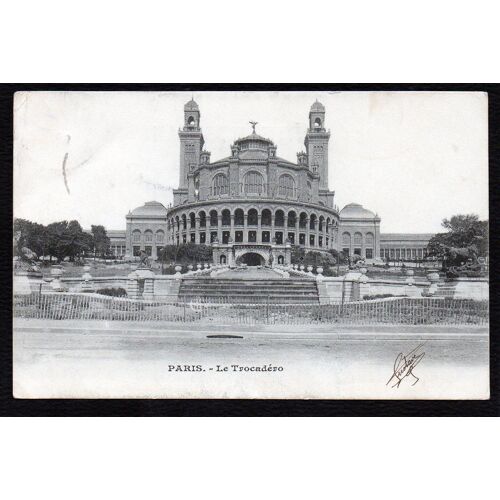 Carte Postale Ancienne, France, Paris ( 75 ), Avenue Du Bois De Boulogne