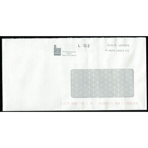 France Ema Empreinte Postmark Béné Inox 69 Lyon