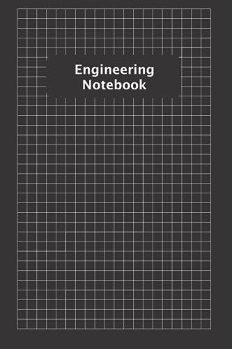 Engineering Notebook: Square Paper Engineer Notebook (4 Squares Per Inch, 0.25 Inches Per Square)
