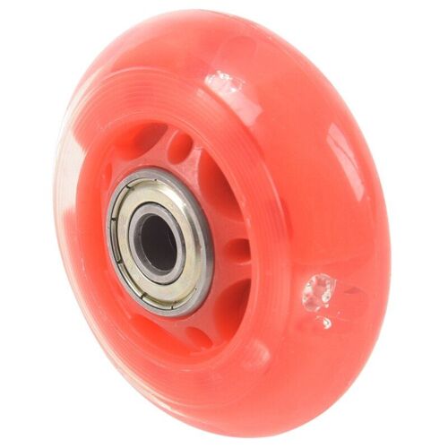 1 Paire De Roues De Patins À Roulettes Rouges, 8mm De Diamètre, 608zz
