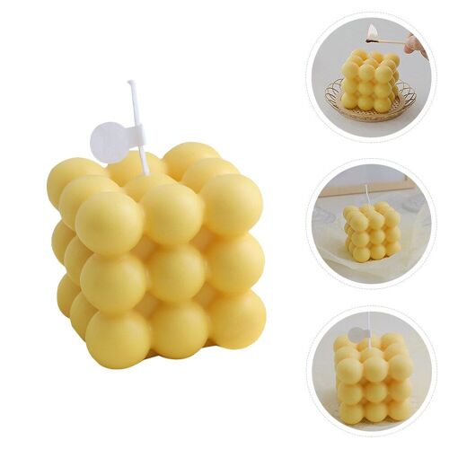 Bougie d'ambiance de fête créative, 1 pièce, jolie bougie parfumée