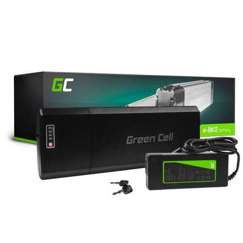 Green Cell® Batterie Vélo Electrique 24v 13ah Li-Ion Rear Rack E-Bike Batterie Avec Chargeur