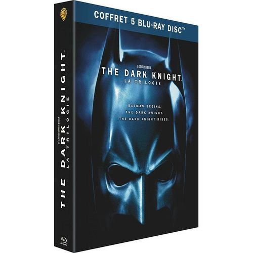 The Dark Knight Trilogy : Batman Begins + The Dark Knight + The Dark Knight Rises - Blu-Ray