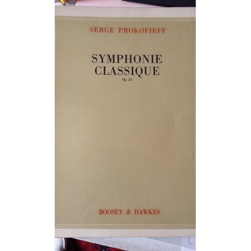 Serge Prokofieff Symphonie Classique Opus 25 