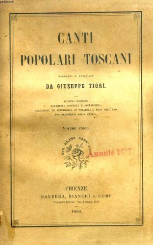 Canti Popolari Toscani
