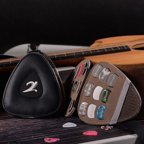Sac De Support De Plectres De Guitare Acoustique, Avec 24 Pièces, Accessoires Colorés Pour Guitare Électrique
