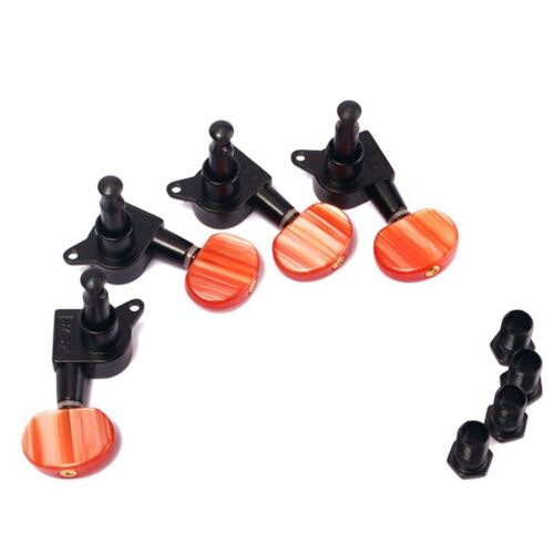 Chevilles De Réglage Pour Guitare Basse Électrique 2r + 2l, Têtes De Machine, Accordeurs Pour Basse Chromée, Accessoires Pour Guitare