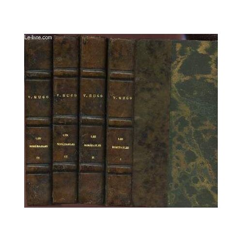Les Miserables - En 4 Volumes - Du Tome I Au Tome Iv.