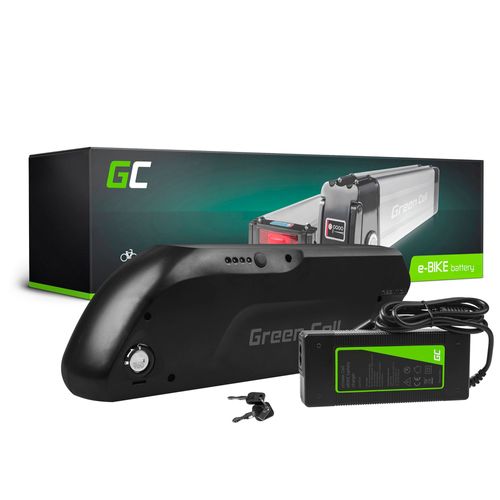 Green Cell® Batterie Vélo Electrique 36v 13ah E-Bike Li-Ion Down Tube Avec Chargeur
