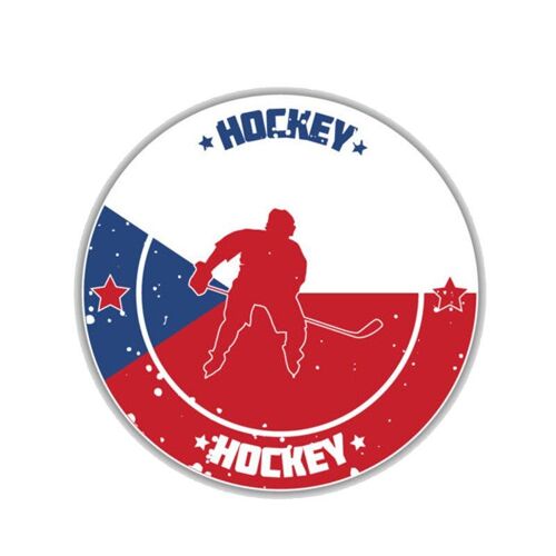 Autocollant De Voiture De Sport En Vinyle Pvc, Drapeau De La République Tchèque, 12cm X 12cm, Pour Moto, Imperméable, Offre Spéciale