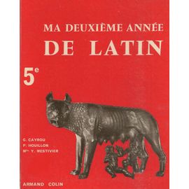 Ma Deuxième Année De Latin 5e