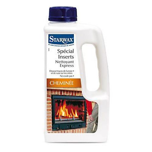 Recharge nettoyant spécial insert cheminée Starwax 1L