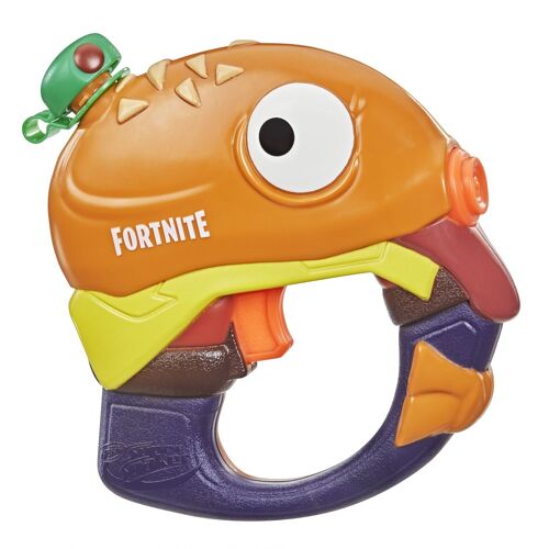Hasbro Nerf Super Soaker Fortnite - Blaster À Eau Beef Boss, Design Du Personnage Beef Boss De Fortnite, Petit Blaster Facile À Transporter, Pour Enfants, Ados Et Adultes