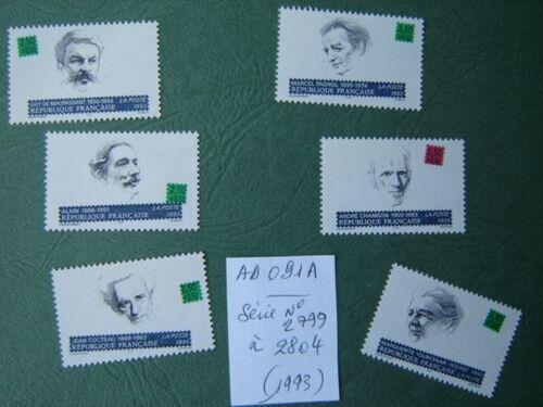 Ad 091a // Serie De 6 Tibres Neufs France* N°2799/2800/2801/2802/2803/2804