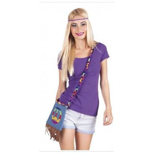 Sac Hippie Peace And Love 27 Cm X18 Cm