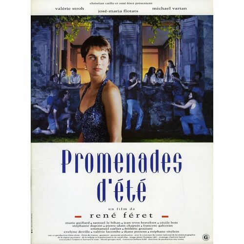 Promenades D'été, Dossier De Presse, René Féret Avec Valérie Stroh, Jean-Yves Berteloot, Cécile Bois