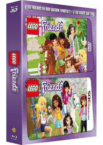 Lego Friends - Amies Pour La Vie - Dvd + Jeu Vidéo Nintendo 3ds