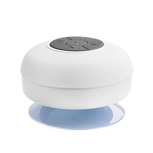 Mini haut-parleur sans fil à ventouse, petits haut-parleurs à ventouse, appareil audio, reviede lecture de musique, jaune, cadeau de festival