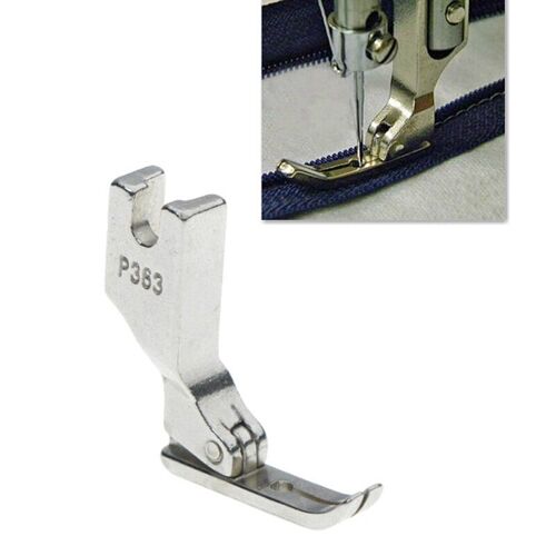 Pied Presseur À Fermeture Éclair Industriel En Acier Inoxydable P363, Pour Machine À Coudre
