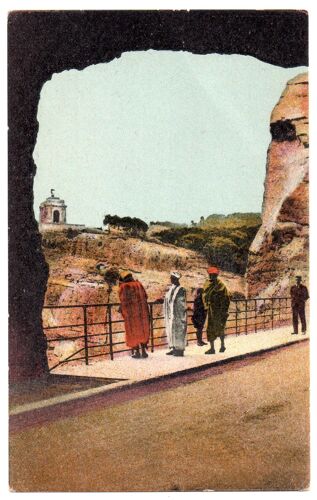 Constantine, Algérie - Le Monument Aux Morts Vu Du Boulevard De L'abîme (Carte Ancienne)