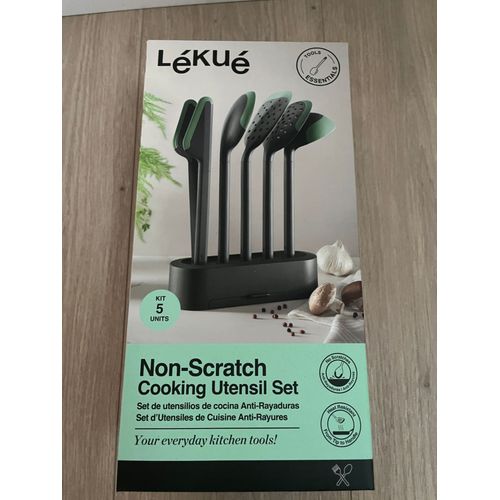 Set De 5 Ustensiles De Cuisine Anti-Rayures Lékué