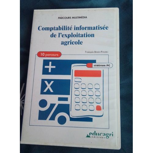  Cd Pc Comptabilité Informatisée De L'exploitation Agricole Educagri 