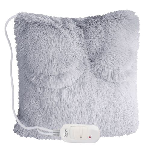 Coussin Chauffant Électrique, 2 Niveaux Température, Couverture Lavable, 80 W, Gris, Camry, Cr 7428