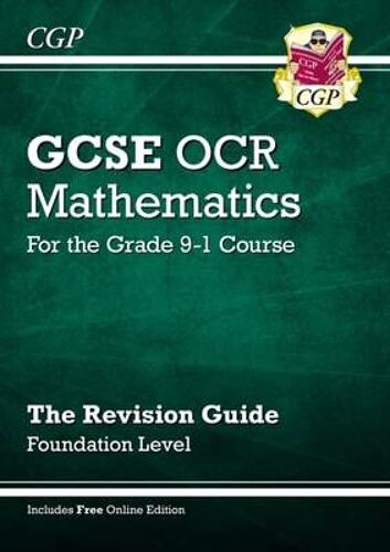 Gcse Maths Ocr Revision Guide: Foundation Inc Online Edition, Videos & Quizzes