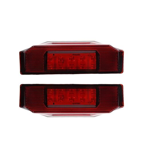 2pcs Assemblage De Feu Arrière Led Pour Polaris Ranger 570 Général 1000 2013-2019 2412774 Utv, Feu De Stop Arrière, Nouveau, Oem "Nipseyteko"