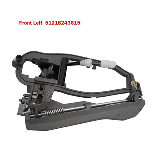 Front Gauche Boîtier De Poignée De Porte De Voiture Electrolux, Compatible Avec Bmw X5 Tout-Terrain E53 51218243615 51218243616 51228243635 51228243636 "Nipseyteko"
